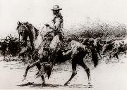 Edward Borein Trail Driver oil painting